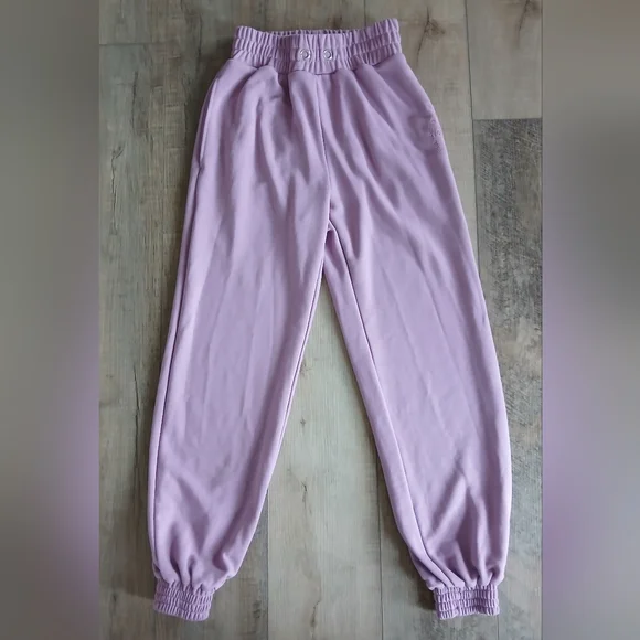 For Love & Lemons Women's Ellie Sweatpants in mulberry purple, Size XXS